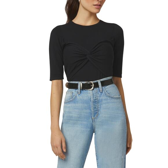 Favorite Daughter Twist Front Cut-Out T-Shirt - M - Picture 2 of 4